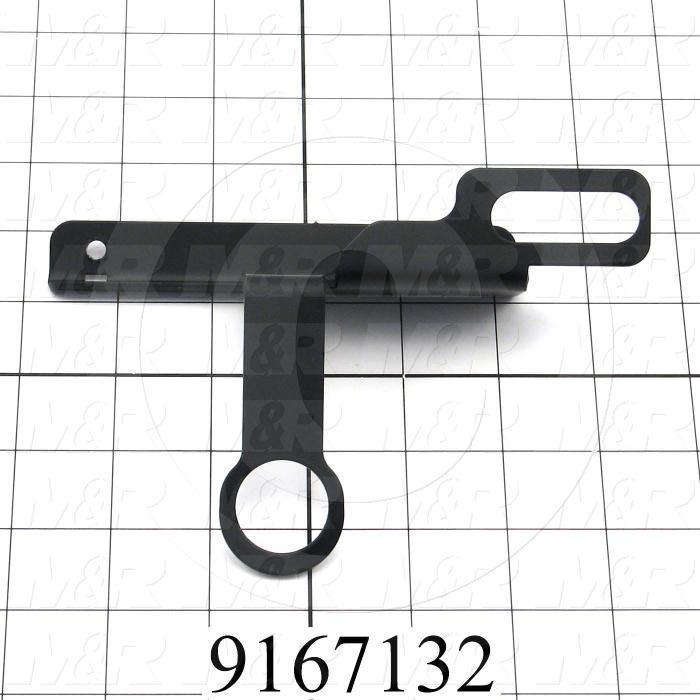 Fabricated Parts, Proximity Mounting Bracket, 6.25 in. Length, 2.42 in. Width
