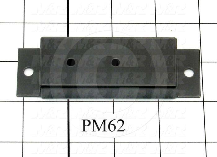 Fabricated Parts, Proximity Swi Bracket - Gl Fr, 4.13 in. Length, 1.25 in. Width, 0.50 in. Height, Proximity Switch Cover