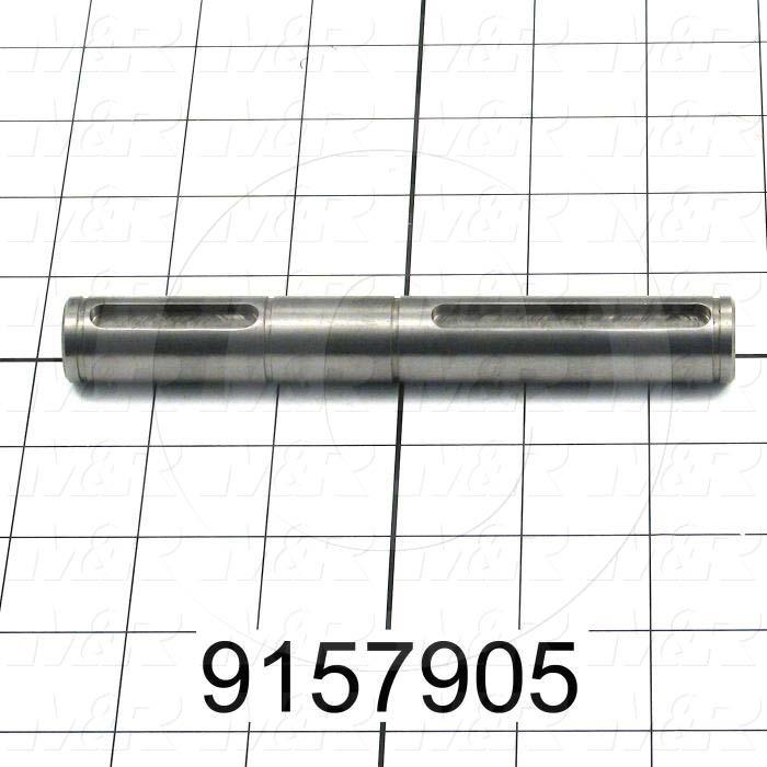 Fabricated Parts, Pulley Shaft, 5.40 in. Length, 0.75 in. Diameter