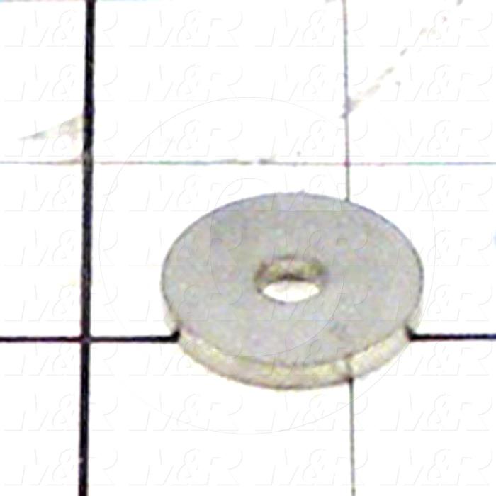Fabricated Parts, Pulley Shaft Washer, 1.00 in. Diameter, 0.12 in. Thickness