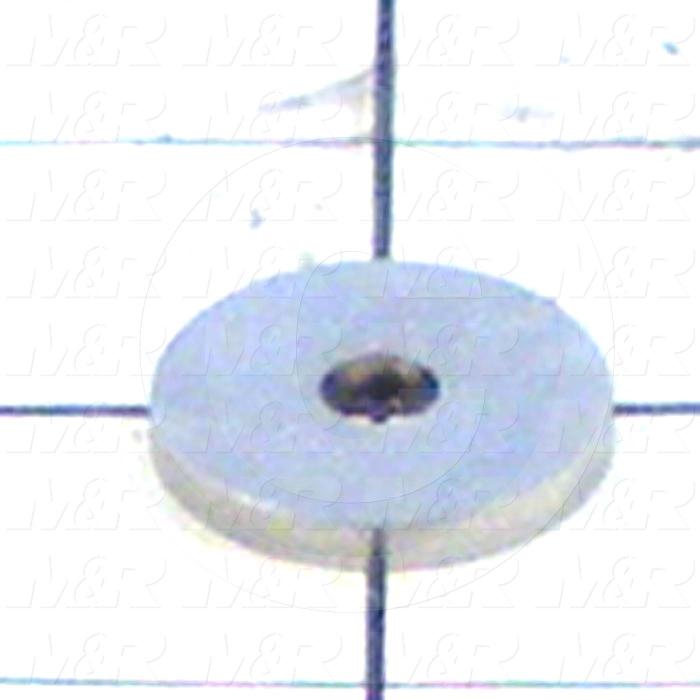Fabricated Parts, Pulley Shaft Washer, 1.00 in. Diameter, 0.12 in. Thickness