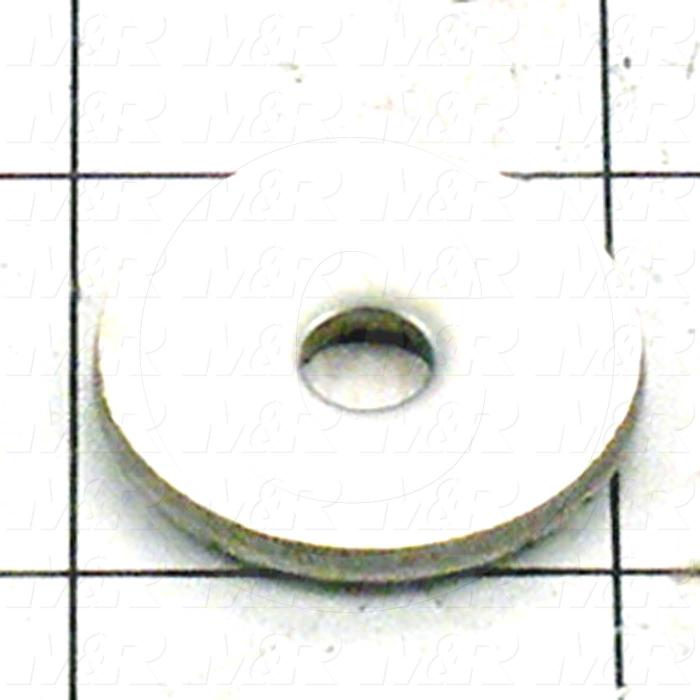 Fabricated Parts, Pulley Shaft Washer, 1.00 in. Diameter, 0.12 in. Thickness