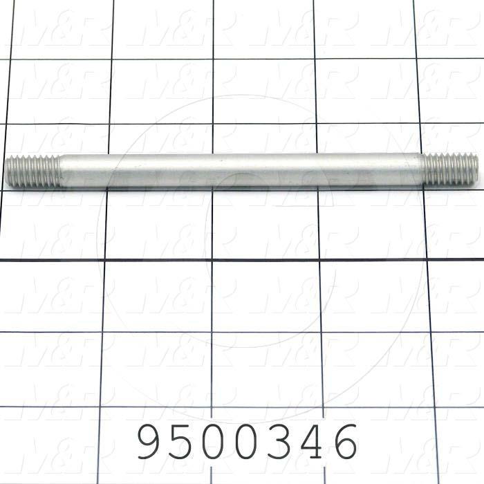 Fabricated Parts, Pusher End, 4.50 in. Length, 0.31 in. Diameter
