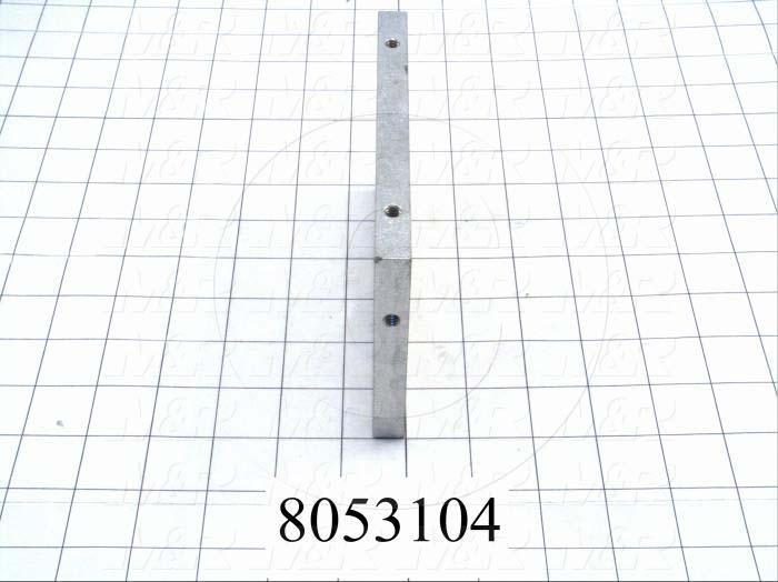 Fabricated Parts, Rear End Plate, 5.88 in. Length, 4.00 in. Width, 0.50 in. Thickness