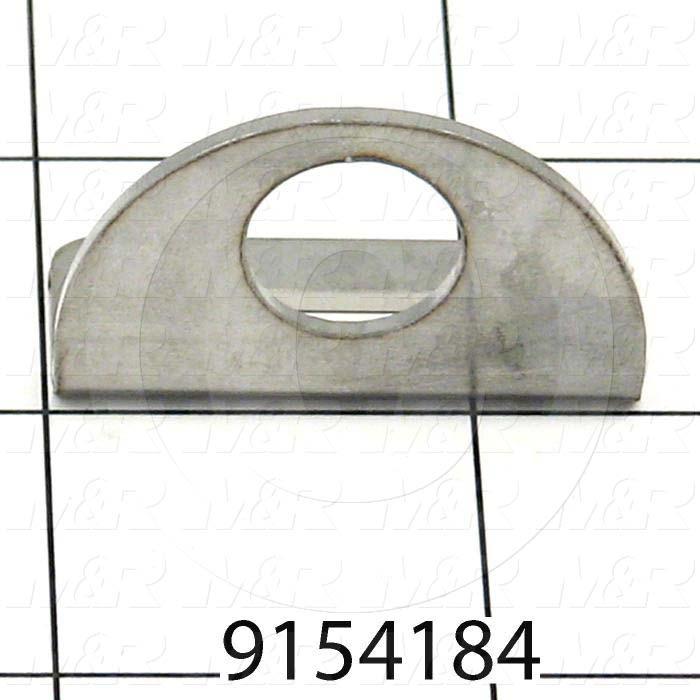 Fabricated Parts, Rear Half Holder, 1.38 in. Length, 0.63 in. Width, 0.88 in. Height