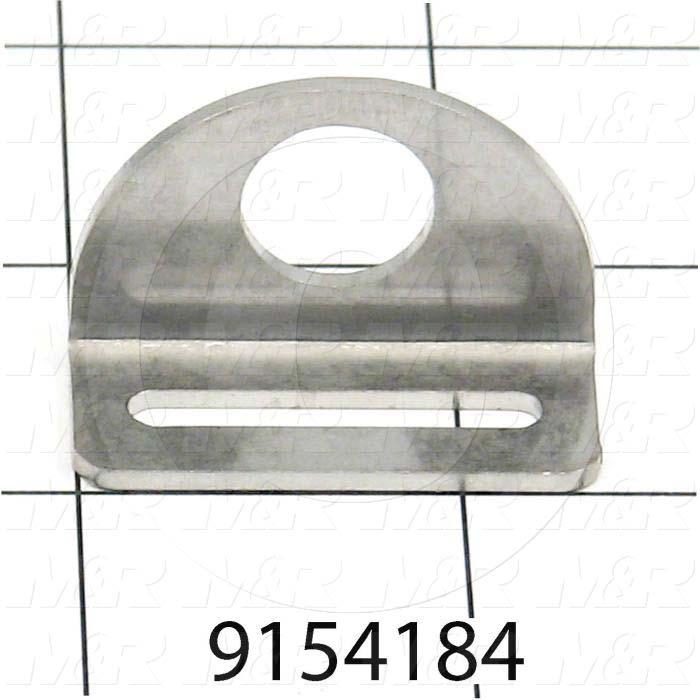 Fabricated Parts, Rear Half Holder, 1.38 in. Length, 0.63 in. Width, 0.88 in. Height