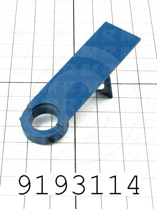 Fabricated Parts, Rear Half Holder, 6.75 in. Length, 2.00 in. Width, 1.80 in. Height
