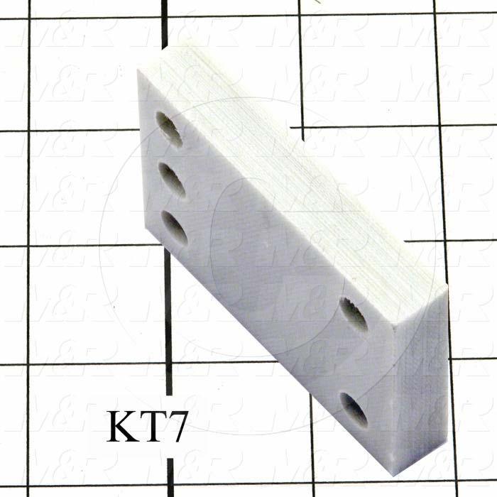 Fabricated Parts, Rear Lamp Holder Mounting, 2.82 in. Length, 2.00 in. Width, 0.50 in. Thickness