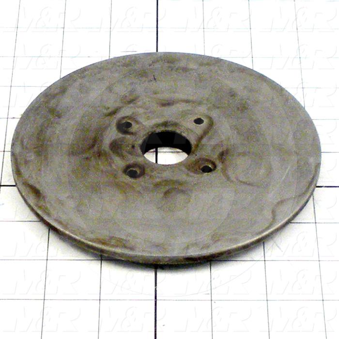 Fabricated Parts, Rear Lower Sealing Disc, 6.00 in. Diameter, 0.43 in. Thickness