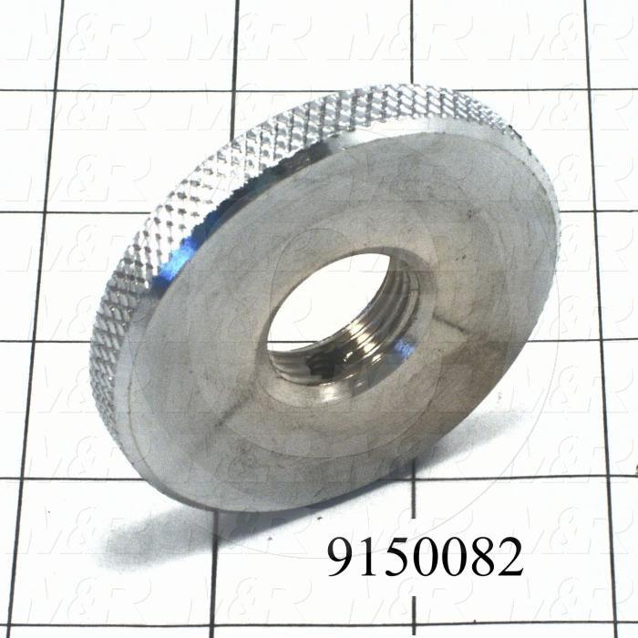 Fabricated Parts, Rear Micro Lock Nut, 2.50 in. Diameter, 0.38 in. Thickness