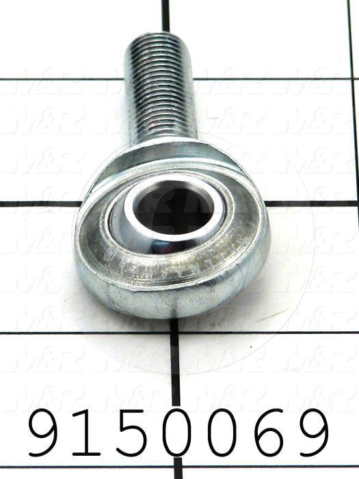 Fabricated Parts, Rear Micro Mounting Rod End, 2.08 in. Length, 0.83 in. Diameter