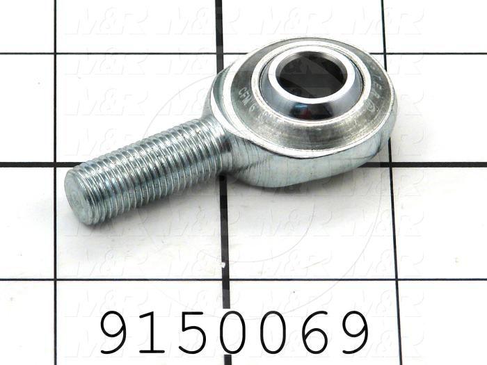 Fabricated Parts, Rear Micro Mounting Rod End, 2.08 in. Length, 0.83 in. Diameter