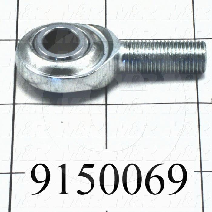 Fabricated Parts, Rear Micro Mounting Rod End, 2.08 in. Length, 0.83 in. Diameter