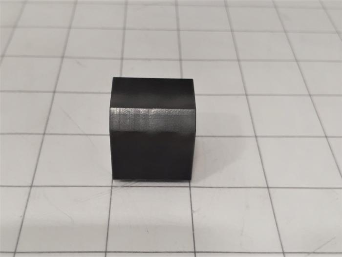 Fabricated Parts, Rear Micro Nut, 1.00 in. Length, 1.00 in. Width, 1.00 in. Height, As Material Finish