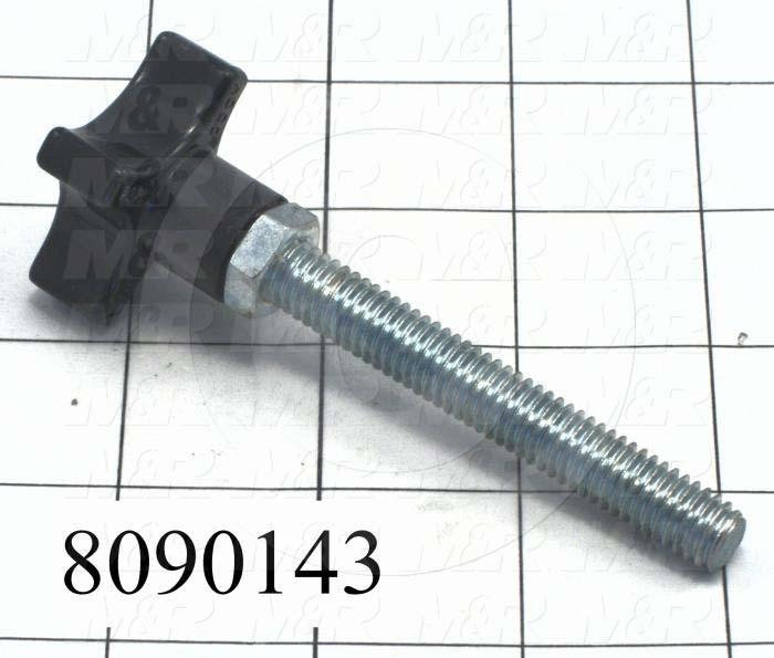 Fabricated Parts, Rear Micro Screw Assembly, 3.50 in. Length