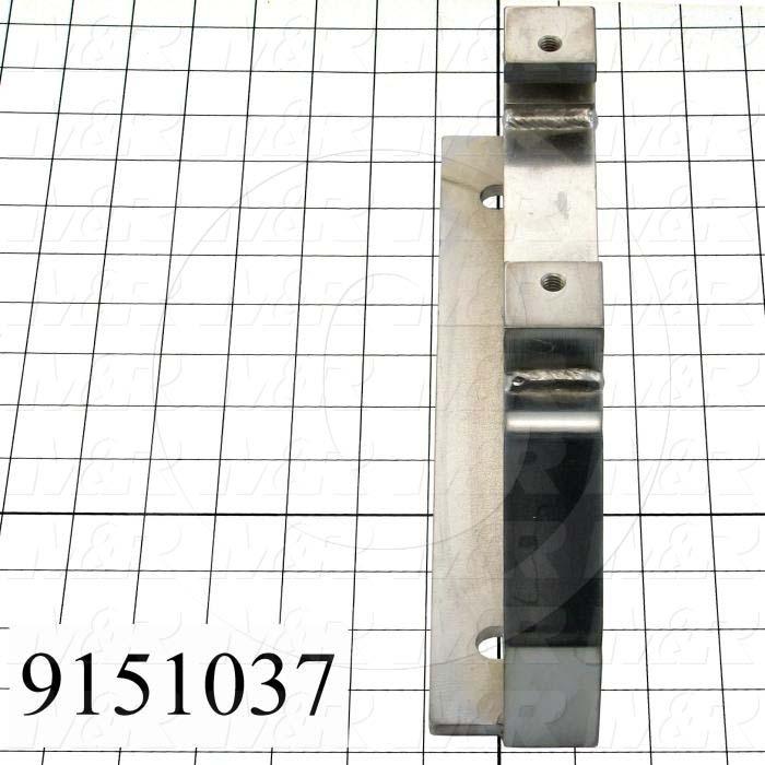 Fabricated Parts, Rear Mounting Bracket, 11.25 in. Length, 2.25 in. Width, 5.25 in. Height