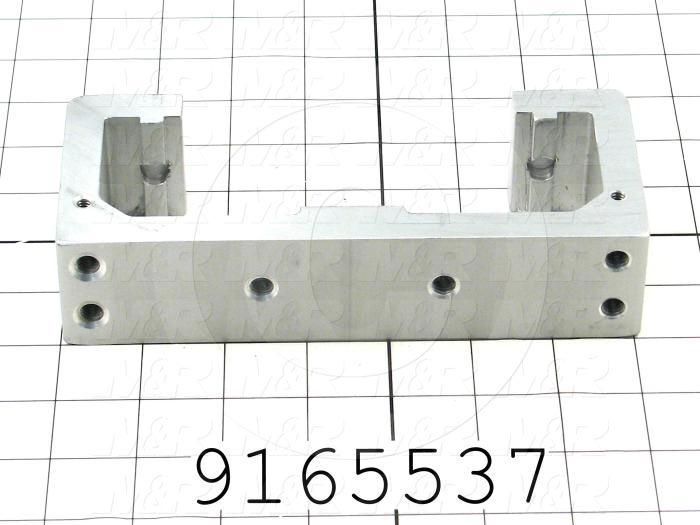 Fabricated Parts, Rear Screen Hold Bracket, 7.06 in. Length, 3.00 in. Width, 1.61 in. Height