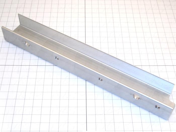 Fabricated Parts, Rear Screen Holder, 23.00 in. Length, 3.35 in. Width, 2.38 in. Height
