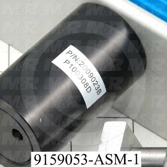 Fabricated Parts, Rear Screen Holder Assembly, 23.00 in. Length, 0.42 in. Width, 8.00 in. Height