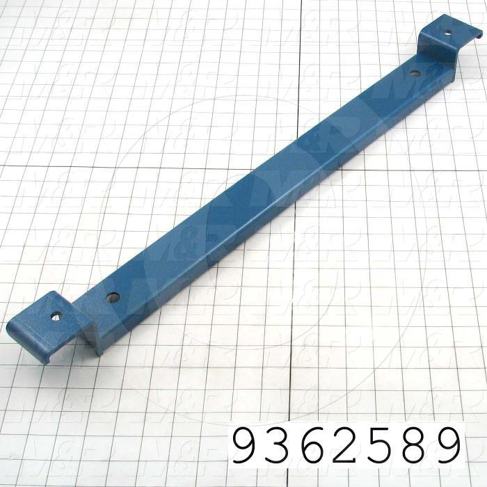 Fabricated Parts, Rear Screen Holder Beam, 26.91 in. Length, 2.00 in. Width, 2.25 in. Height