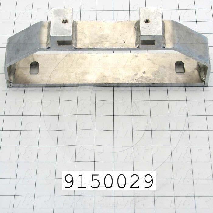 Fabricated Parts, Rear Screen Holder Bracket, 11.25 in. Length, 2.25 in. Width, 4.25 in. Height