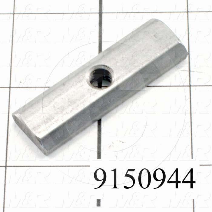 Fabricated Parts, Rear Screen Holder T-Nut, 2.00 in. Length, 0.63 in. Width, 0.25 in. Height