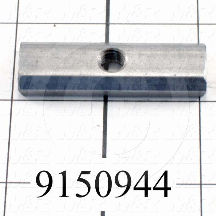 Fabricated Parts, Rear Screen Holder T-Nut, 2.00 in. Length, 0.63 in. Width, 0.25 in. Height