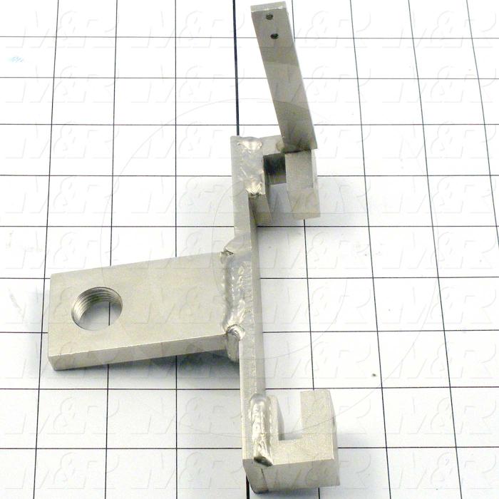 Fabricated Parts, Rear Shock Bracket, 5.75 in. Length, 4.09 in. Width, 3.50 in. Height