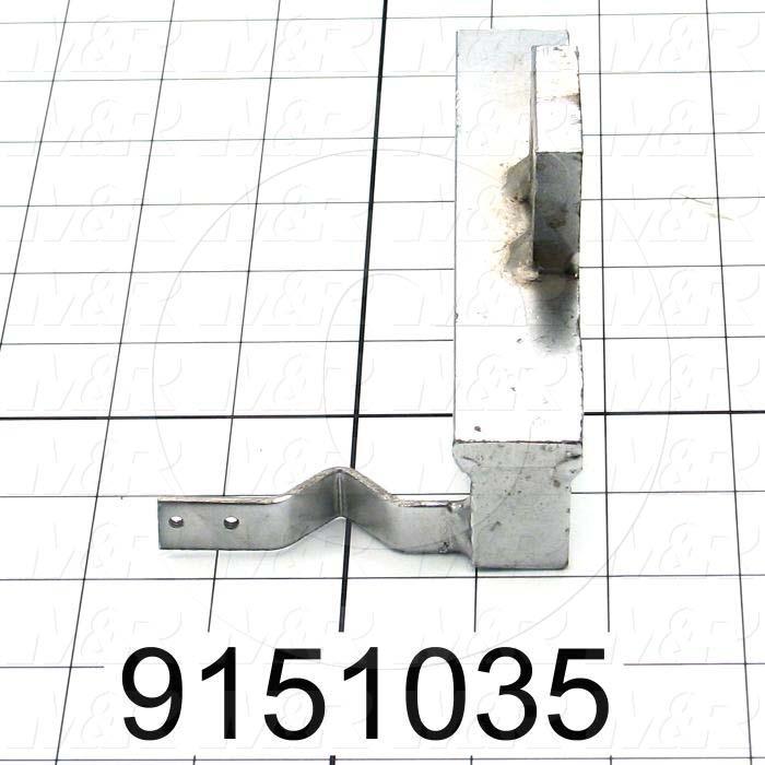 Fabricated Parts, Rear Shock Mounting Bracket, 5.75 in. Length, 3.31 in. Width, 2.50 in. Height