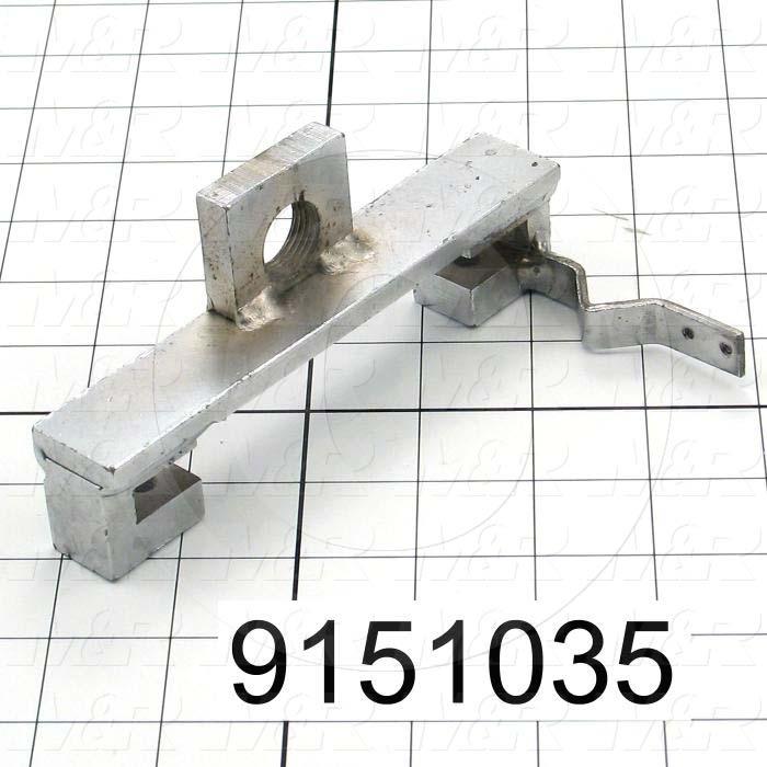 Fabricated Parts, Rear Shock Mounting Bracket, 5.75 in. Length, 3.31 in. Width, 2.50 in. Height