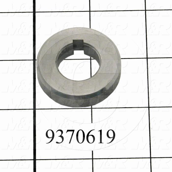 Fabricated Parts, Rear Sprocket Spacer, 1.50 in. Diameter, 0.38 in. Thickness