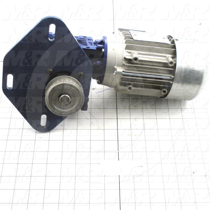 Fabricated Parts, Reducer Mounting Assembly, 8.50 in. Length, 5.60 in. Width, 6.00 in. Height