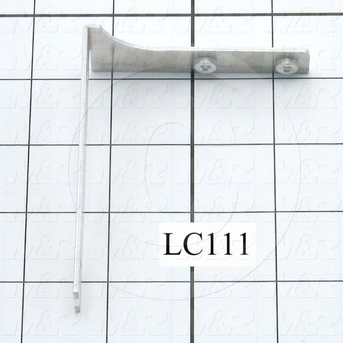 Fabricated Parts, Reed Switch Bracket, 3.50 in. Length, 2.69 in. Width, 1.12 in. Height