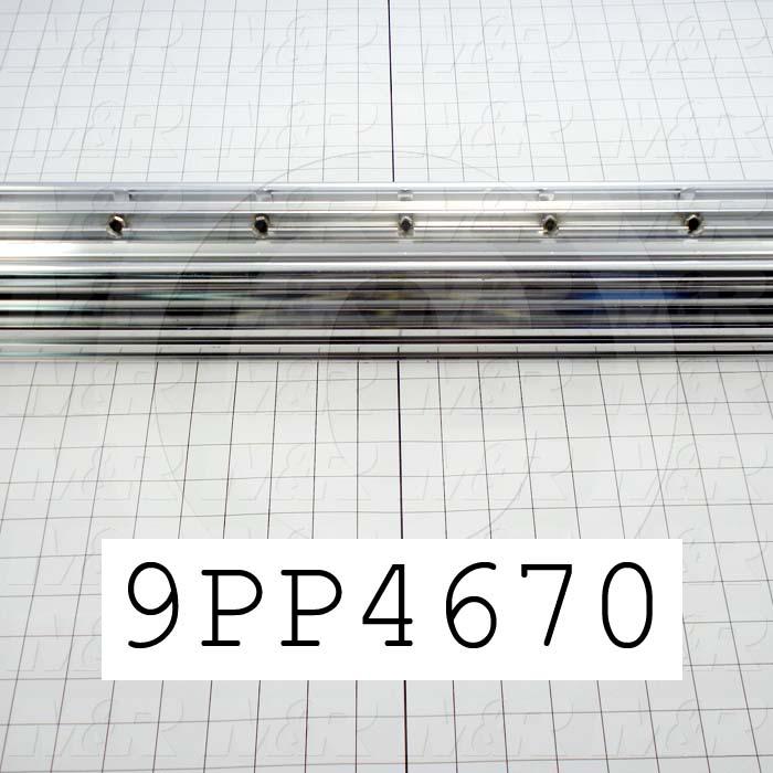 Fabricated Parts, Reflector Housing, 151.25 in. Length, 7.00 in. Width, 5.65 in. Height