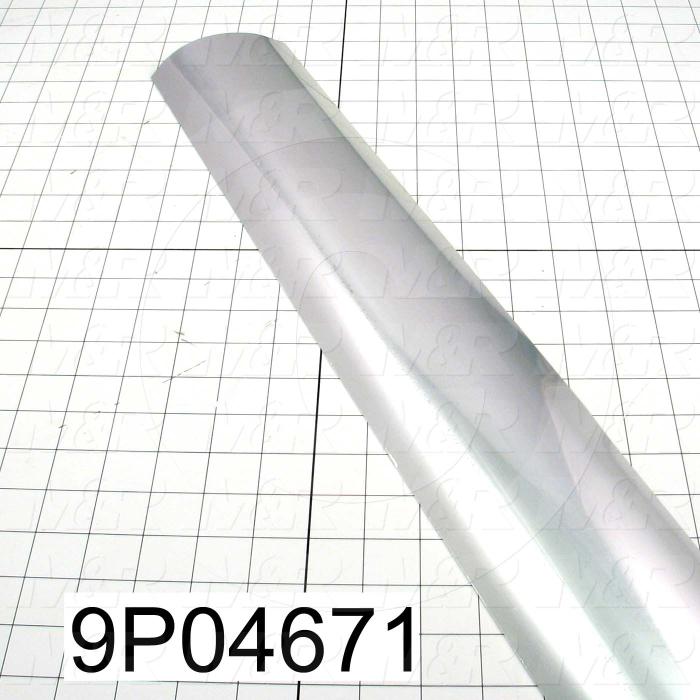 Fabricated Parts, Reflector Insert, 30.25 in. Length, 4.13 in. Diameter