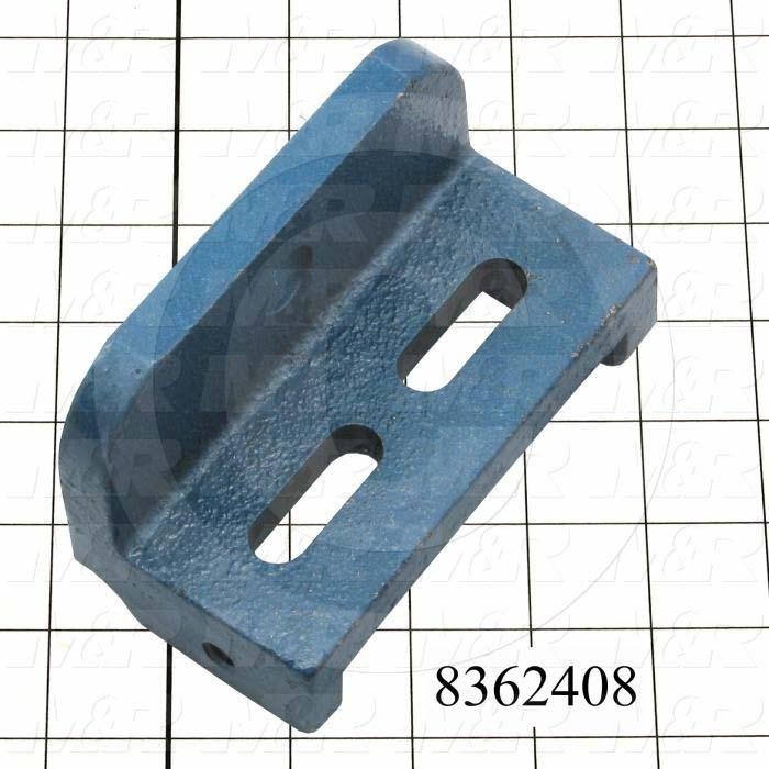 Fabricated Parts, Register Bearing Bracket, 2.50 in. Width, 2.25 in. Height