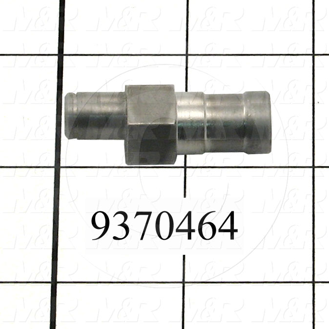 Fabricated Parts, Register Bearing Shaft, 1.60 in. Length, 0.62 in. Width, 0.50 in. Diameter