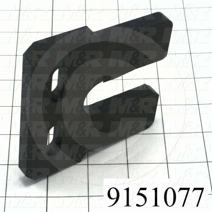 Fabricated Parts, Registration Fork, 3.50 in. Length, 3.63 in. Width, 0.38 in. Thickness