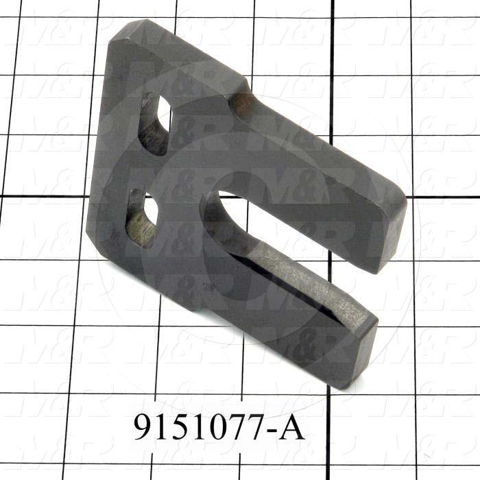 Fabricated Parts, Registration Fork, 4.00 in. Length, 3.81 in. Width, 0.38 in. Height