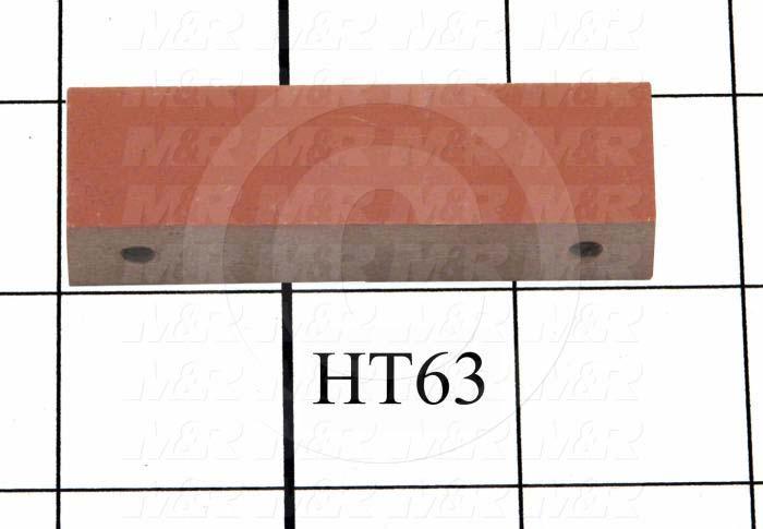 Fabricated Parts, remove Insulator, 2.63 in. Length, 0.50 in. Width, 0.75 in. Height