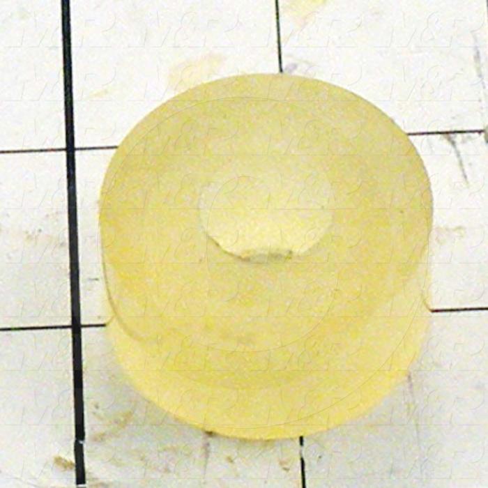 Fabricated Parts, Resiliant Bushing, 0.75 in. Length, 1.50 in. Diameter