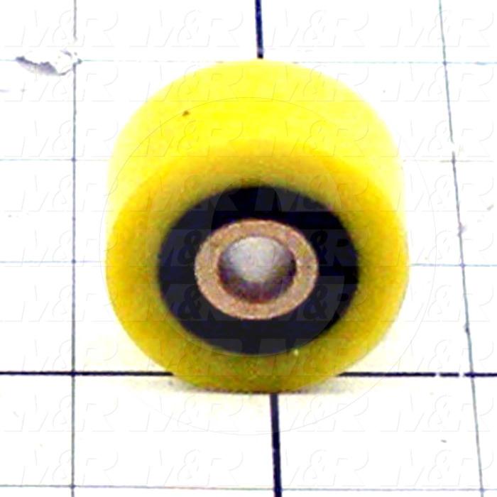 Fabricated Parts, Resilient Bushing, 0.75 in. Length, 1.50 in. Diameter