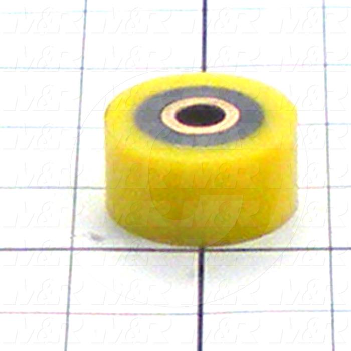 Fabricated Parts, Resilient Bushing, 0.75 in. Length, 1.50 in. Diameter