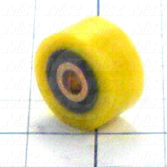 Fabricated Parts, Resilient Bushing, 0.75 in. Length, 1.50 in. Diameter