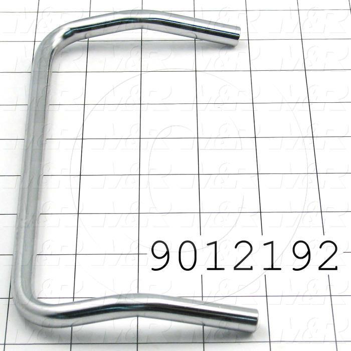 Fabricated Parts, Rest Handle, 7.94 in. Length