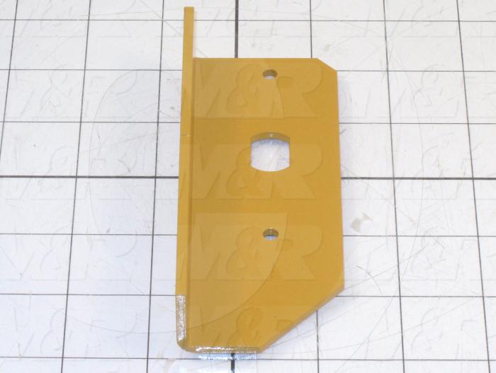 Fabricated Parts, Right Optical Bracket, 5.00 in. Length, 2.80 in. Width, 1.00 in. Height