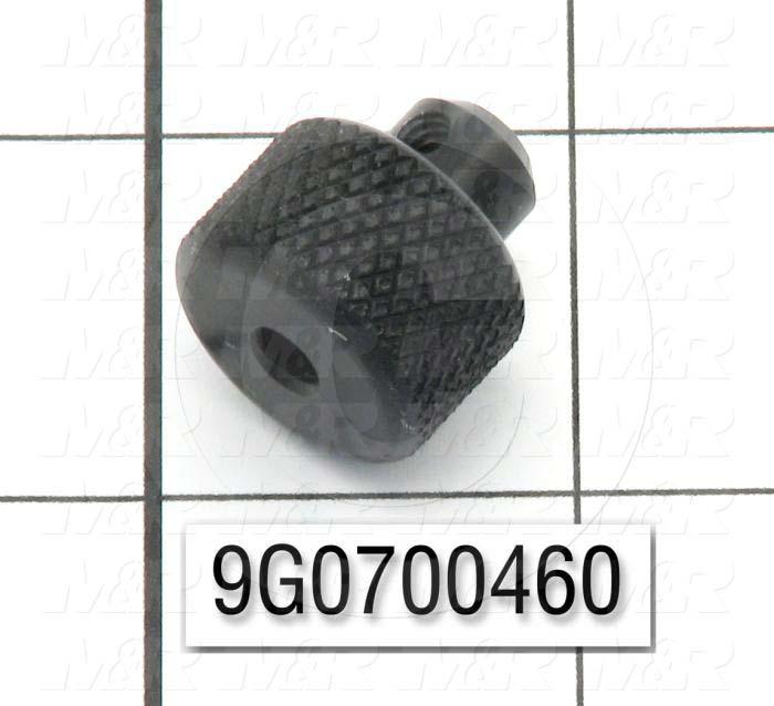 Fabricated Parts, Roller Knob, 0.78 in. Length, 0.75 in. Diameter