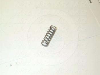 Fabricated Parts, Safety Lock Spring, 0.90 in. Length, 0.30 in. Diameter