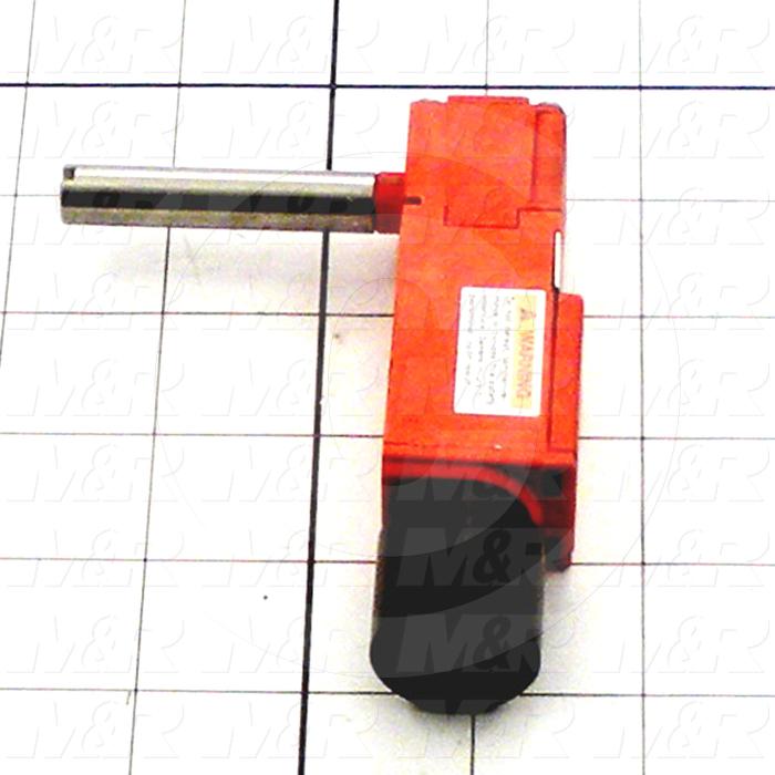 Fabricated Parts, Safety Switch, 2.95 in. Length, 0.98 in. Width, 2.04 in. Height