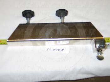 Fabricated Parts, Screen Arm Right Assembly, 12.00 in. Length, 1.75 in. Width, 3.75 in. Height